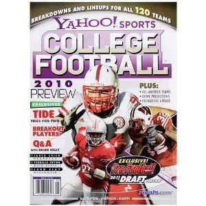  Yahoo Sports 2010 College Football Preview Magazine 