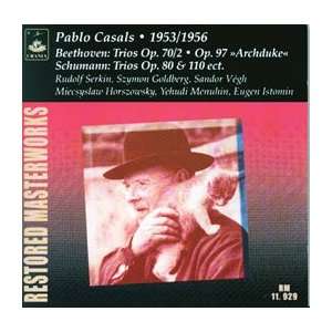  Pablo Casals Beethoven and Schumann Trios CD Musical 