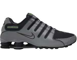 Nike Shox NZ Dark Grey/Wolf Grey Mens Running Shoes 378341 800  