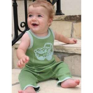  Baby Lulu Pepper Toes 09 Baby Boys Green Pants: Baby
