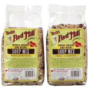 Bobs Red Mill Whole Grains and Beans Soup Mix, 26 oz, 2 pk:  