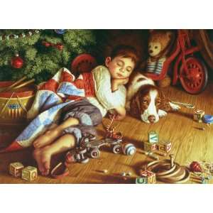  Cobble Hill 1000 Piece Puzzle   To All a Good Night: Toys 