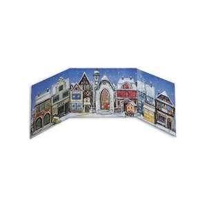  Little Town Folding Advent Calendar