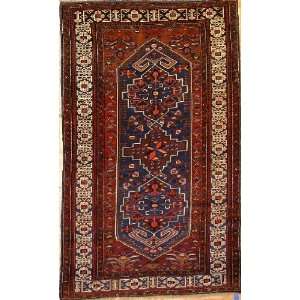  4x7 Hand Knotted Kazak Rug   49x79