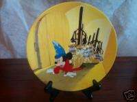 Fantasia plate #5 Wizardry Gone Wild Walt Disney 