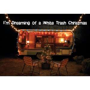 White Trash Christmas   Boxed Holiday Christmas Greeting Cards   Set 