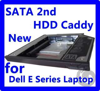   up New SATA 2nd HDD Caddy For Dell Latitude Precision E Series Laptop