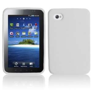   Case Samsung i800 Galaxy Tab Solid White Cell Phones & Accessories