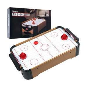   GamesT Mini Table Top Air Hockey w/ Accessories   Toys Games Games