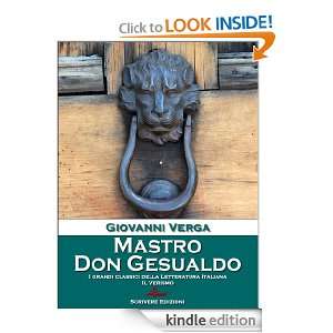 Mastro Don Gesualdo (Italian Edition) Giovanni Verga  