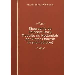   par Victor Chauvin (French Edition): M J. de 1836 1909 Goeje: Books