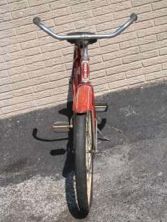 Antique Vintage 1950s Schwinn Spitfire 24 Wheel Bay Bike Bicycle VIN 