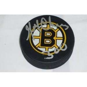  Bruins Gerry Cheevers Autographed/Hand Signed Official Nhl 