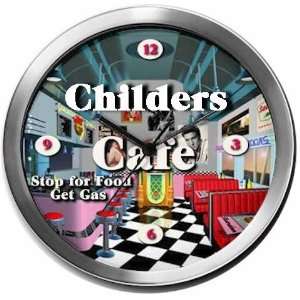  CHILDERS 14 Inch Cafe Metal Clock Quartz Movement Kitchen 