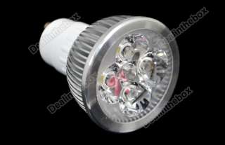 GU10 Warm White Focus 4 LED Bulb Dimmable Spot Light Lamp 4W 85~265V