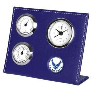  U.S. Air Force MILITARY Weather Station Desk Clock: Sports 