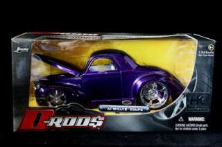 1941 Willys Coupe D Rods HOBBY EXCLUSIVE Purple 124  