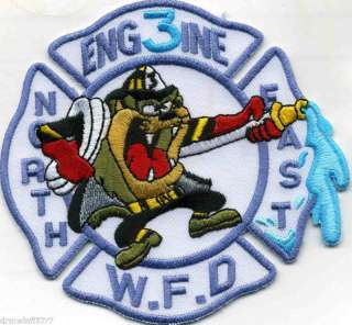 Wilmington, DE Station 3 TAZ fire patch  