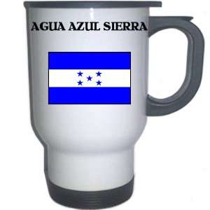  Honduras   AGUA AZUL SIERRA White Stainless Steel Mug 