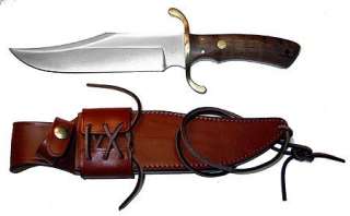 Boker 547 Walnut Handle Fixed Blade Bowie Knife 120547  
