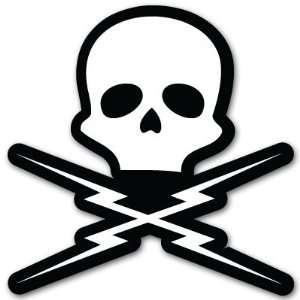  Death Proof grindhouse SKULL sticker decal 4 x 4 