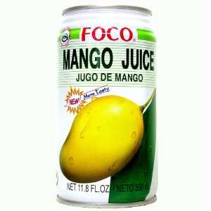 Foco Mango Juice 11.8 Oz (12 Pack)  Grocery & Gourmet Food
