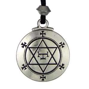   Pentacle Seal Pendant Hermetic Enochian Kabbalah Pagan Wiccan Jewelry