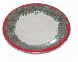 Williams Sonoma HOLIDAY LUNCHEON PLATES S/48 Christmas  