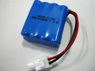 6V 650mAh Ni Mh Rechargeable Battery for RC Airplane  