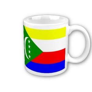  Comoros Flag Coffee Cup 