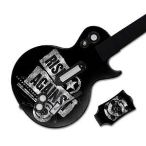   Guitar Hero Les Paul  Xbox 360 & PS3  Rise Against  Patched Up Skin