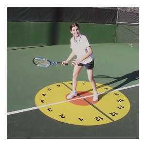 Tennis Court Teaching Targets   Set of 4