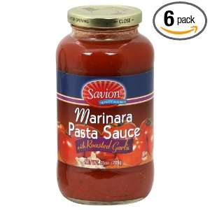 Savion Marinara Sauce, Roasted Garlic Flavor, Passover, 25 Ounce (Pack 