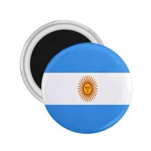 Argentina Flag Souvenir Magnet 2.25 Free Shipping