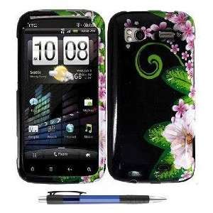  On Black Premium Design Protector Hard Cover Case for HTC Sensation 