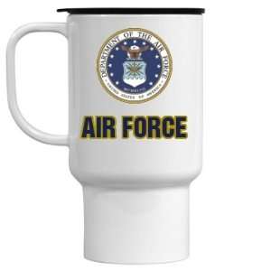  Air Force Travel Mug: Custom 15oz Travel Mug: Kitchen 