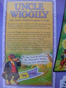 UNCLE WIGGILY vtg Childrens classic book wiggly Board Game NEW/Sealed 
