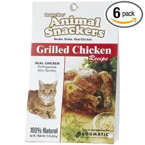 Bounty Bites Animal Snackers For Cats, Grilled Chicken Recipe, 1.5 