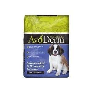  AvoDerm Chicken Meal and Brown Rice Large Breed Puppy Dry 