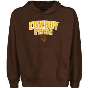   Cowboys Youth State Pride Pullover Hoodie   Brown: Sports & Outdoors