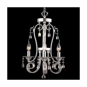   Inch Multicolored West Newton Chandelier with Polished Chrome Finish