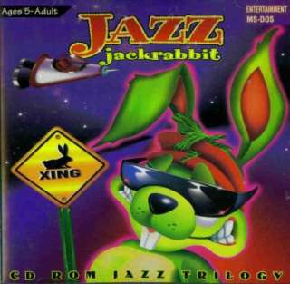 Jazz JackRabbit Trilogy PC CD classic arcade game RARE  