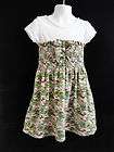 Size 6X Girls ~ *Basic Editions   Multi Colored Dress w/Glass Buttons