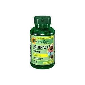  Echinacea 400 Mg Capsules   200 Count: Health & Personal 