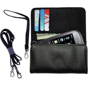  Black Purse Hand Bag Case for the Samsung Corby Plus 