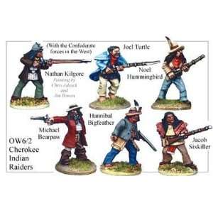  Old West Cherokee Indian Raiders (6) Toys & Games