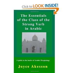   Class of the Strong Verb in Arabic [Paperback] Joyce Akesson Books