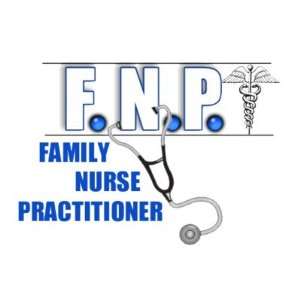 Fnp Logo Stethoscope Family Nurse Practitioner Pin 