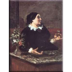   23x30 Streched Canvas Art by Courbet, Gustave