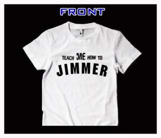 Jimmer Fredette TEACH ME HOW TO JIMMER Black Tee Shirt  